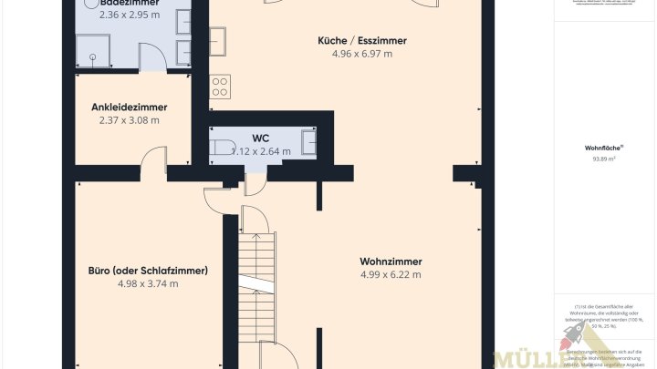 Moderne Doppelhaushälfte mit Photovoltaik-Anlage und Garten für die ganze Familie