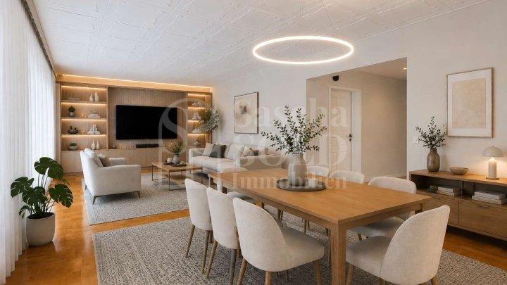 Freistehendes Einfamilienhaus mit heller Wohnatmosphäre, Gartenanlage und Garage, Dorf im Warndt