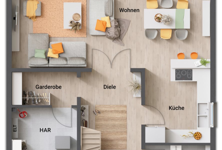 Grundriss EG