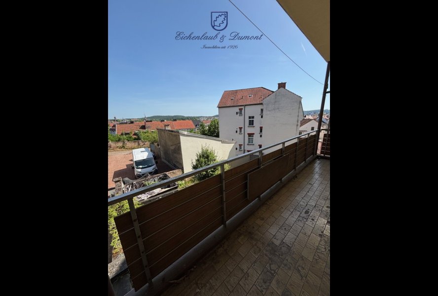 Großer Balkon