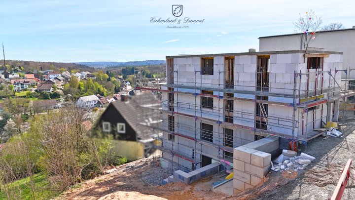 Energetisch optimierte Neubauwohnung, Gartengeschoss, mit Terrasse, provisionsfrei