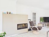 EG - Kaminofen in Wohn- und Esszimmer