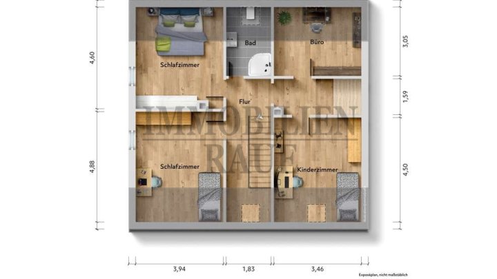 FAMILIENFREUNDLICHES UND GEPFLEGTES 1 FAMILIENHAUS MIT GROSSEM GARTEN IN RENTRICH