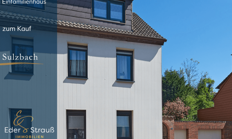 Platz für Familie, Hobby & Möglichkeiten | Haus mit Einliegerwohnung in Sulzbach