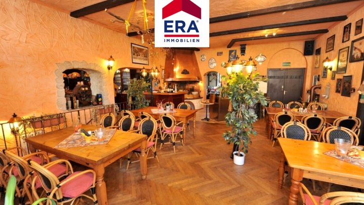PROVISONSFREI-GASTRONOMIE UND WOHNEN MIT PANORAMABLICK IN BERUS.