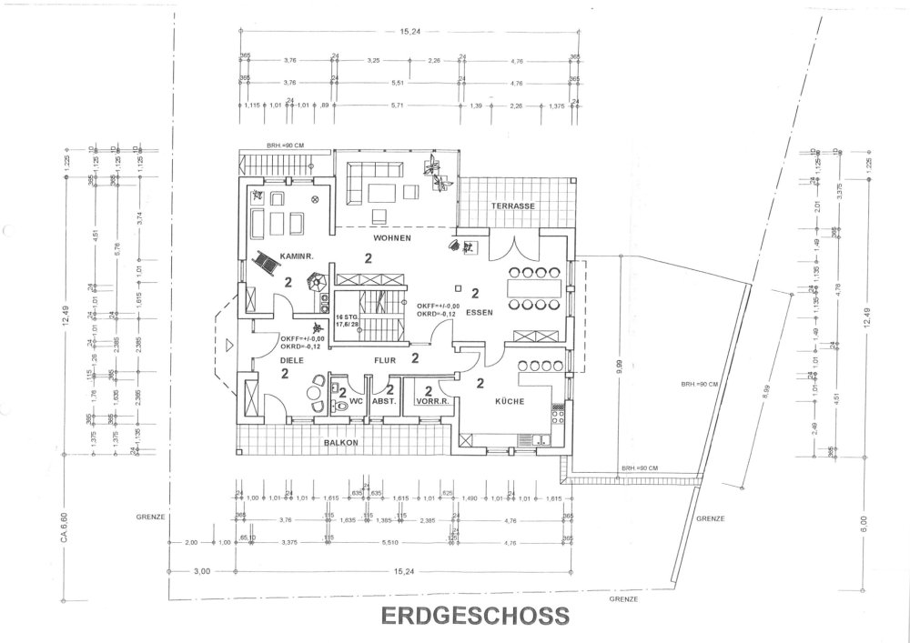 Grundriss Erdgeschoss