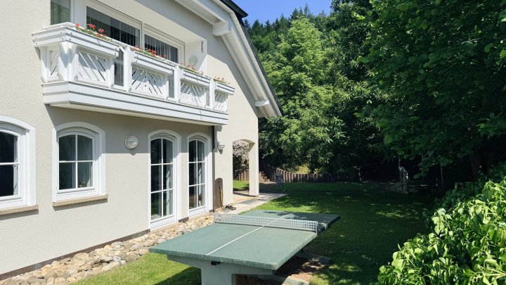 Exklusives u. großzügiges Anwesen mit Einliegerwohnung und luxuriösem Pool in Siersburg zu verkaufen