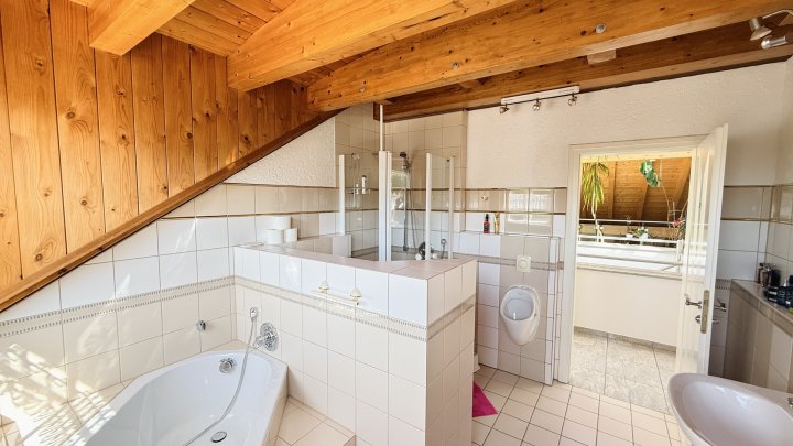 Exklusives u. großzügiges Anwesen mit Einliegerwohnung und luxuriösem Pool in Siersburg zu verkaufen