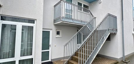 Treppe zum Wohnungseingang