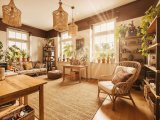 Wohnzimmer/Homeoffice - Einrichtungsbeispiel