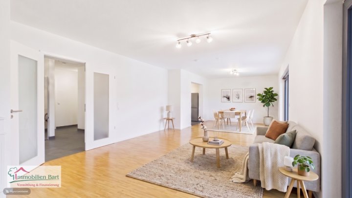 MODERNE, SEHR GEPFLEGTE 103 M² ERDGESCHOSSWOHNUNG IN TOP LAGE VON MERZIG-FITTEN!
