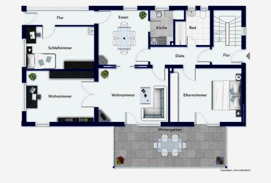 Grundriss Erdgeschoss
