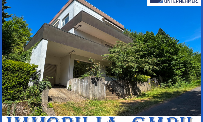 STADTBLICK - Großzügiges Einfamilienhaus mit Garage/Balkonen in Zweibrücken (Stadt)