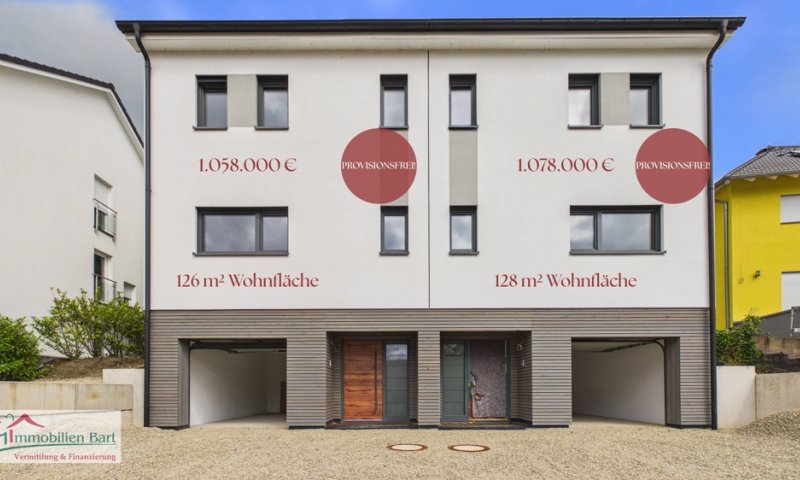 L-STADTBREDIMUS: NEUBAU DHH / 128 M² / 3 SZ / RUHIGE WOHNLAGE