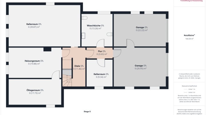 BESSERINGEN / HÖHENLAGE: BUNGALOW MIT ELW IN TOP WOHNLAGE