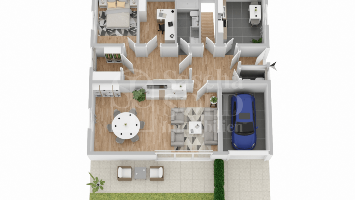 Gepflegtes freistehendes Einfamilienhaus im Bungalow-Stil mit Garten in St. Ingbert-Sengscheid