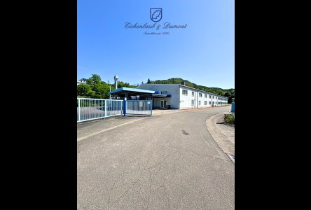 Gebäude mit Einfahrt