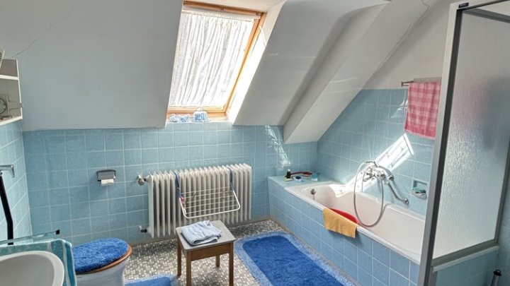 Großzügiges Einfamilienhaus mit Garage und kleinem Garten