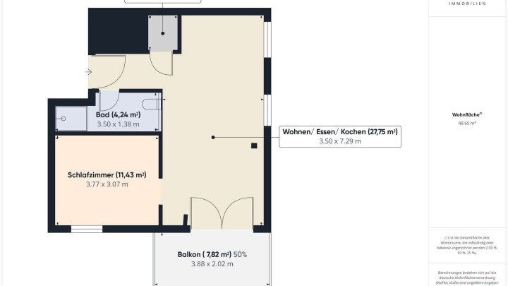 Moderne 2-Zimmer-Wohnung mit Balkon – ideal für Eigennutzer oder Kapitalanleger