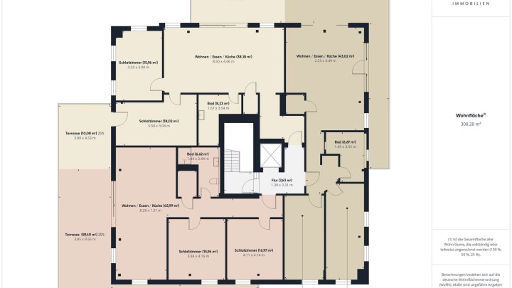 Moderne 3-Zimmer-Wohnung mit Balkon und großzügigem Wohnbereich