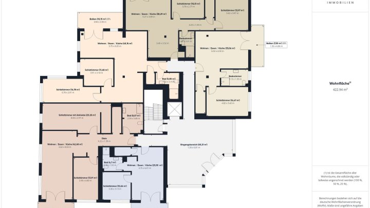 Moderne 3-Zimmer-Wohnung mit Balkon und großzügigem Wohnbereich