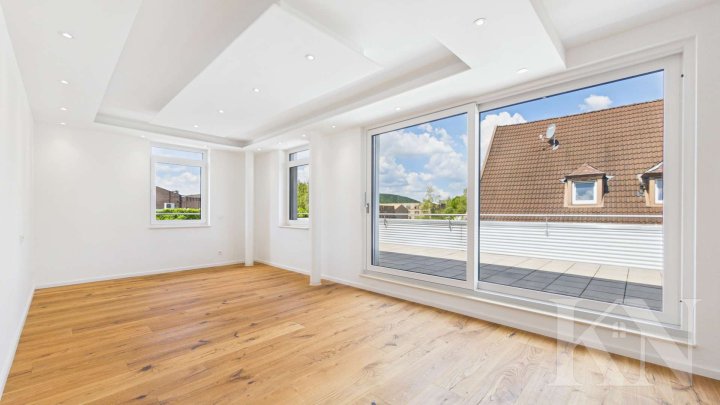 Exklusives Penthouse mit großzügiger Dachterrasse – stilvoll wohnen über den Dächern von Brebach