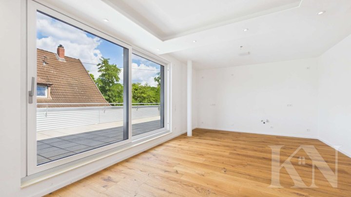 Exklusives Penthouse mit großzügiger Dachterrasse – stilvoll wohnen über den Dächern von Brebach