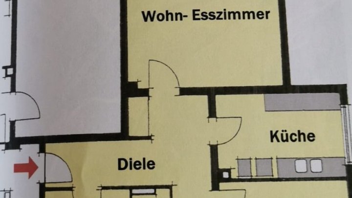 Vermietete 3-Zimmer-Eigentumswohnung in ruhiger Wohnlage von Sulzbach