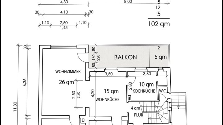 FREIRAUM — Zweifamilienhaus mit zwei Einheiten und großem Garten in Beckingen