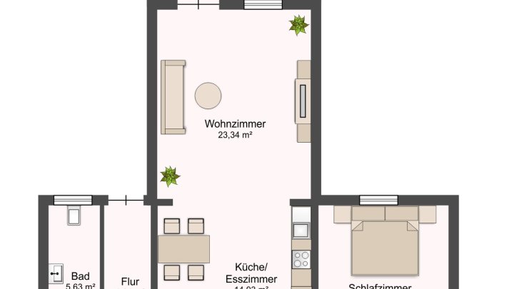 Zwei Einfamilienhäuser zum Preis von einem in Waldrandnähe