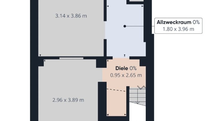 Attraktive Maisonette-Wohnung mit Terrasse, Garten und Einbauküche