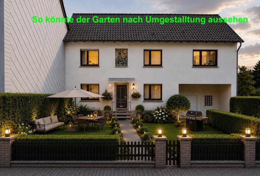 Garten Umgestalltung