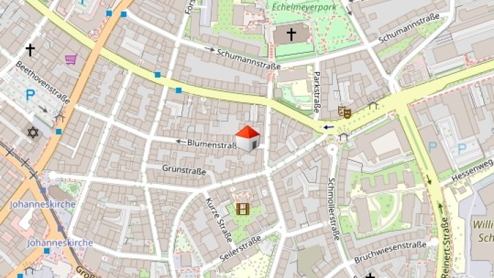 Helle und gepflegte 3-ZKB-Altbauwohnung im Nauwieser Viertel