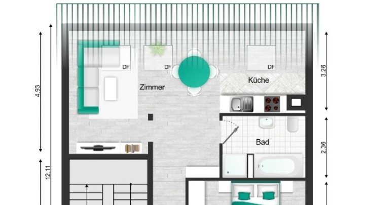 6% Rendite möglich: Mehrfamilienhaus mit drei Wohnungen in Wincheringen nahe Luxemburg