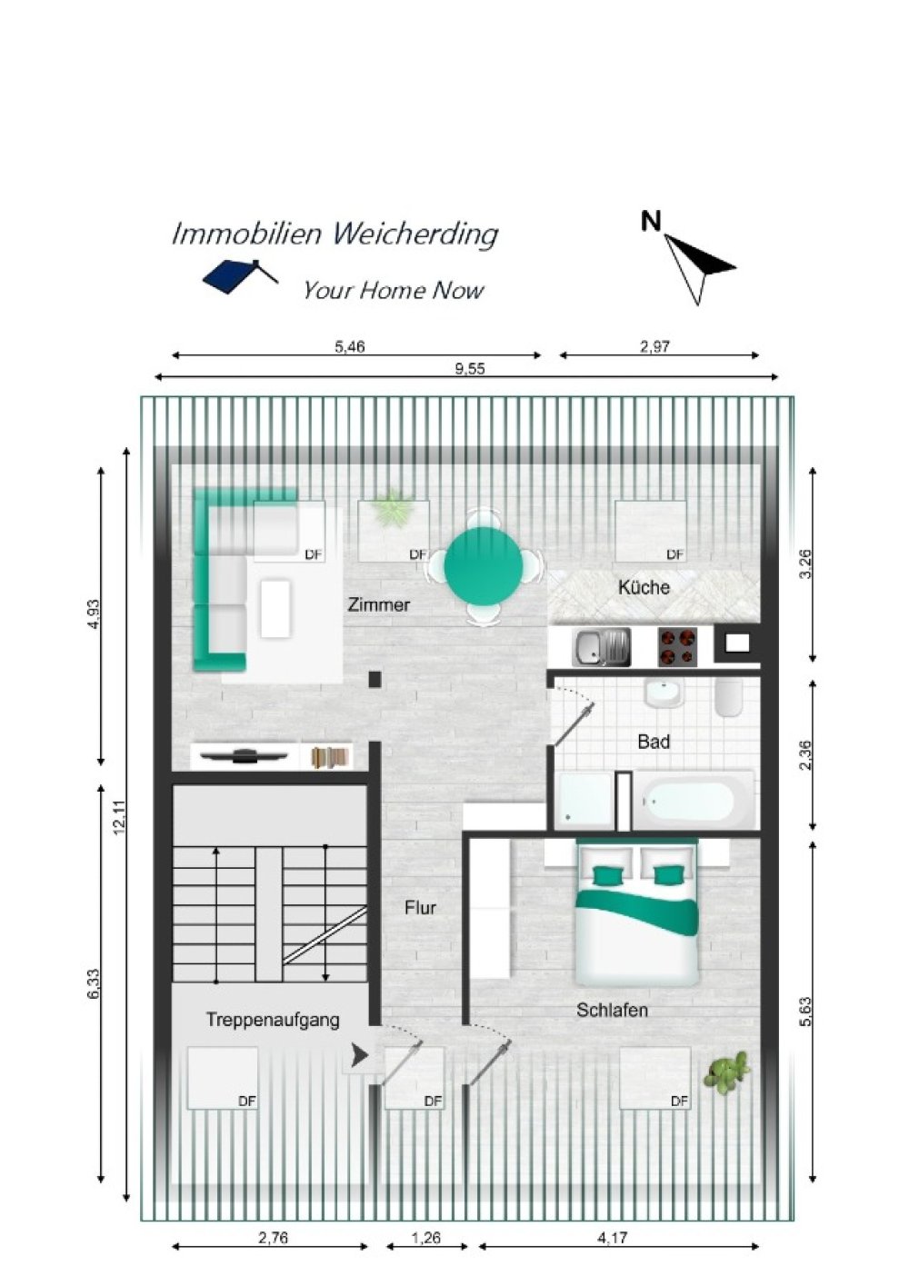 Grundriss Dachgeschoss