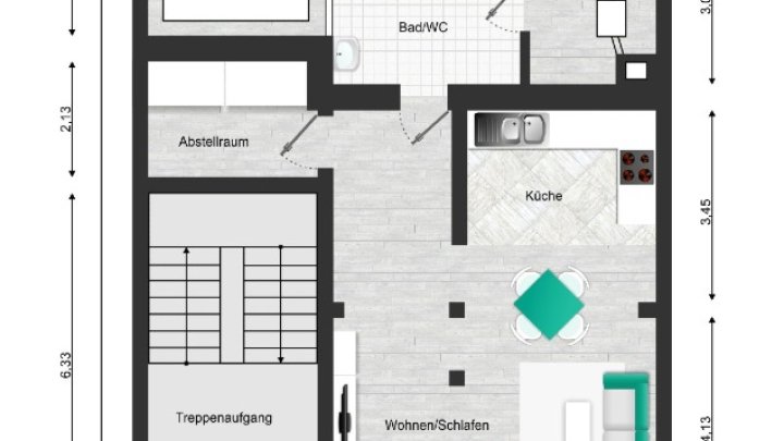 6% Rendite möglich: Mehrfamilienhaus mit drei Wohnungen in Wincheringen nahe Luxemburg