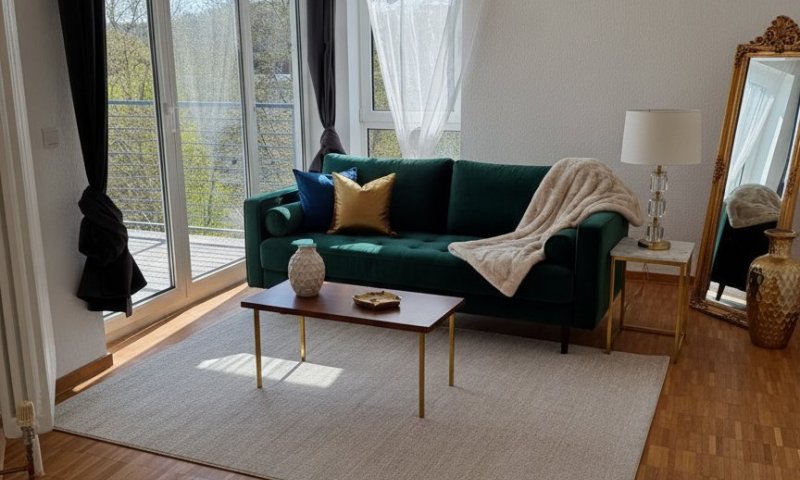 Charmante Eigentumswohnung im Herzen Saarbrückens - Komfort und Stil mit Balkon und Einbauküche