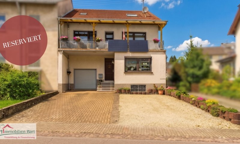 GRENZNÄHE LUXEMBURG: WOHNHAUS MIT GARAGE UND GARTEN IN TOP LAGE VON ORSCHOLZ