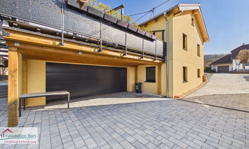 NEUWERTIGES BIO-SOLAR-HAUS MIT 63 M² GARAGE AN DER LUXEMBURGISCHEN GRENZE