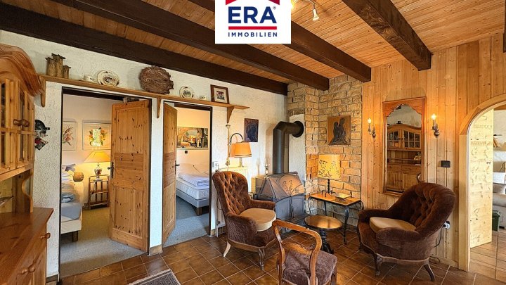 OHNE VERMITTLUNGSGEBÜHREN-FERIENHAUS/EINFAMILIENHAUS IN HOLVING/FR, EIGENER BOOTSSTEG UND SEEBLICK