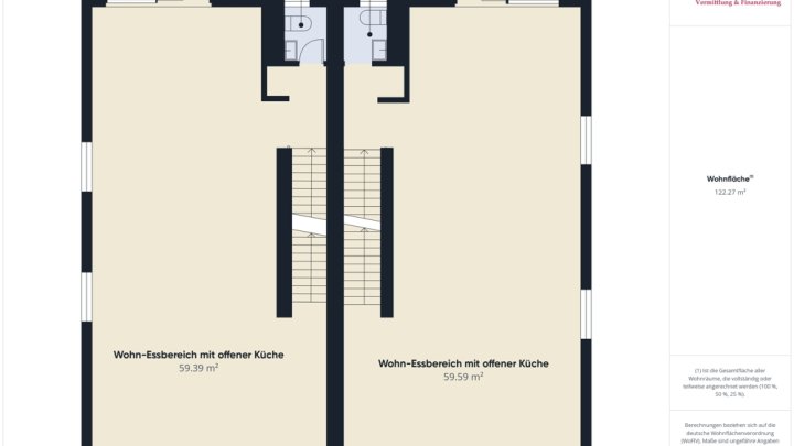 L-STADTBREDIMUS: NEUBAU DHH / 128 M² / 3 SZ / RUHIGE WOHNLAGE