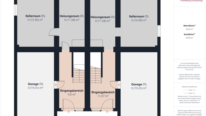 L-STADTBREDIMUS: NEUBAU DHH / 128 M² / 3 SZ / RUHIGE WOHNLAGE