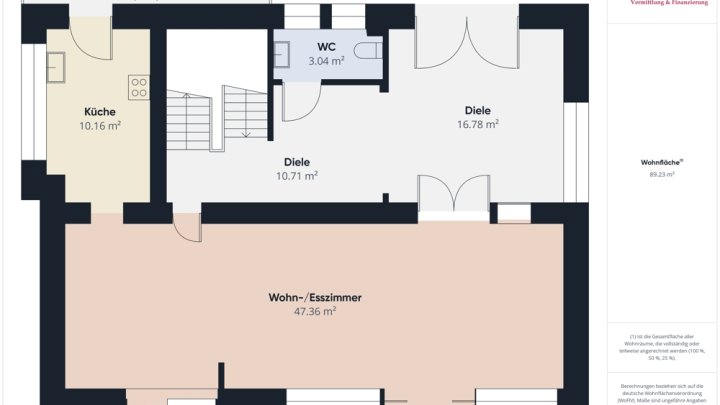SONNIGE UND RUHIGE LAGE IN FREMERSDORF:

4 SCHLAFZIMMER /  2 BALKONE / GARTEN /  TERRASSE / GARAGE