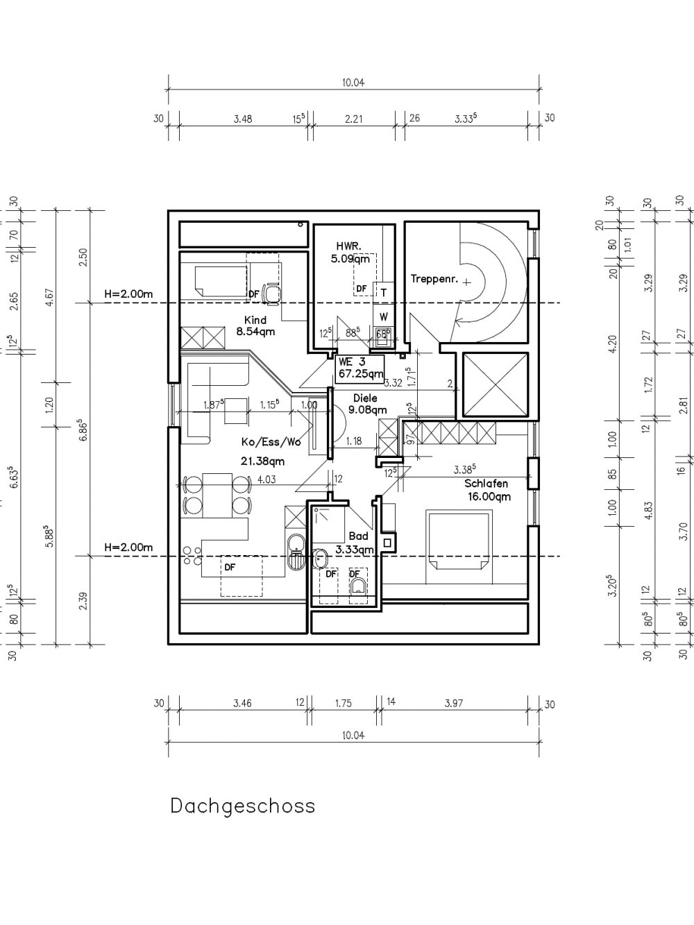 Grundriss DG