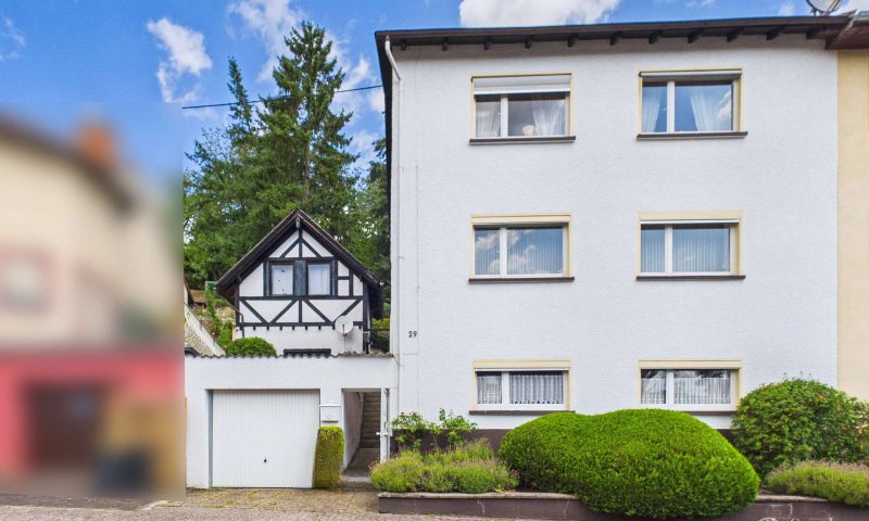 Wohnhaus mit 3 Wohnebenen, Garten und Garage in ruhiger und gefragter Wohnlage