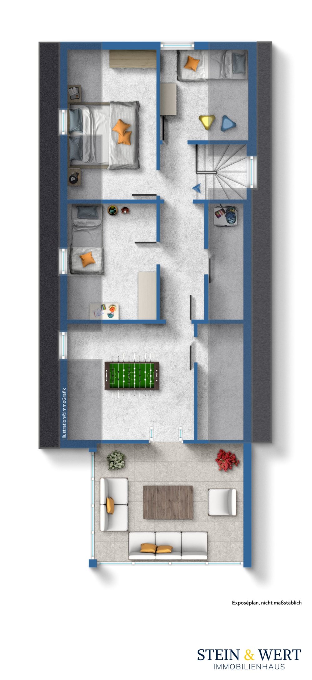 Grundriss Dachgeschoss