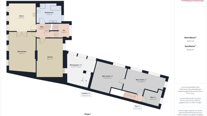 MERZIG: ZENTRALE LAGE! WOHN/- UND GESCHÄFTSHAUS MIT GARTEN