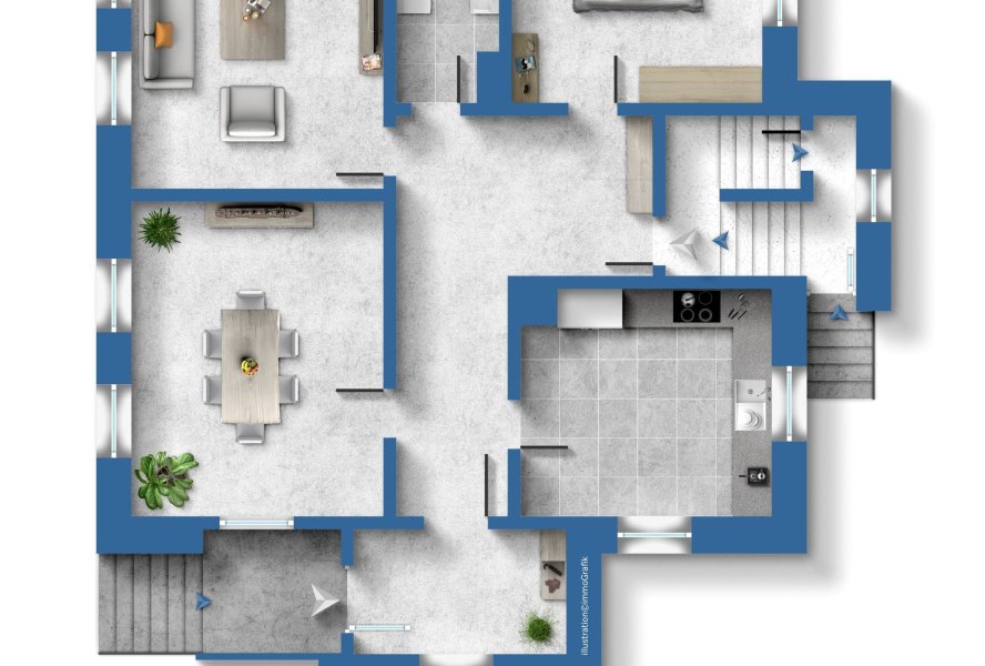 Grundriss Erdgeschoss