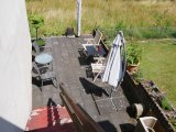 Blick auf dei Terrasse