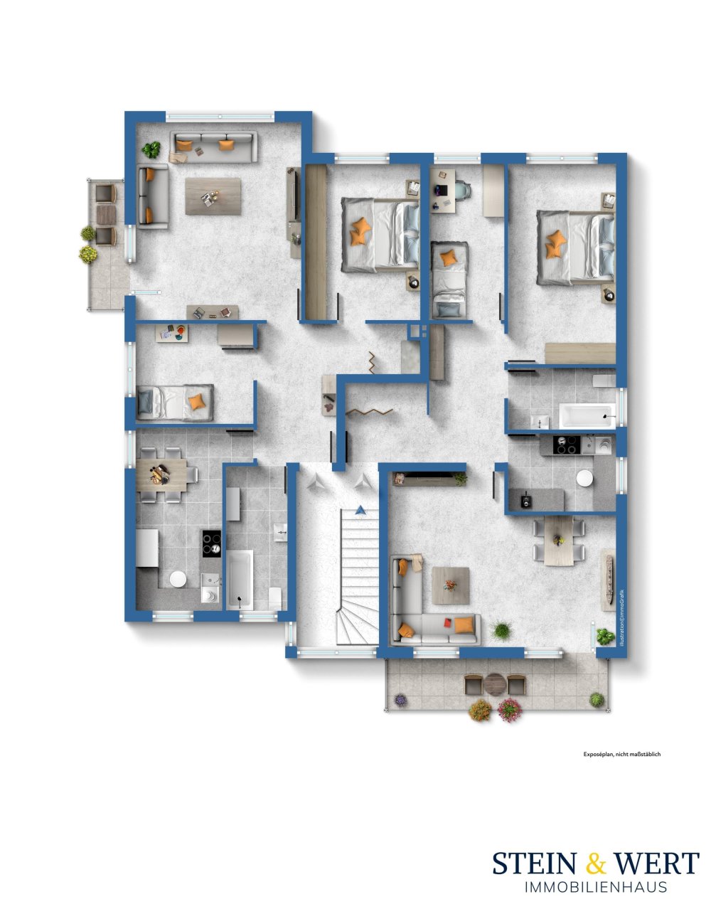 Grundriss 1. Obergeschoss